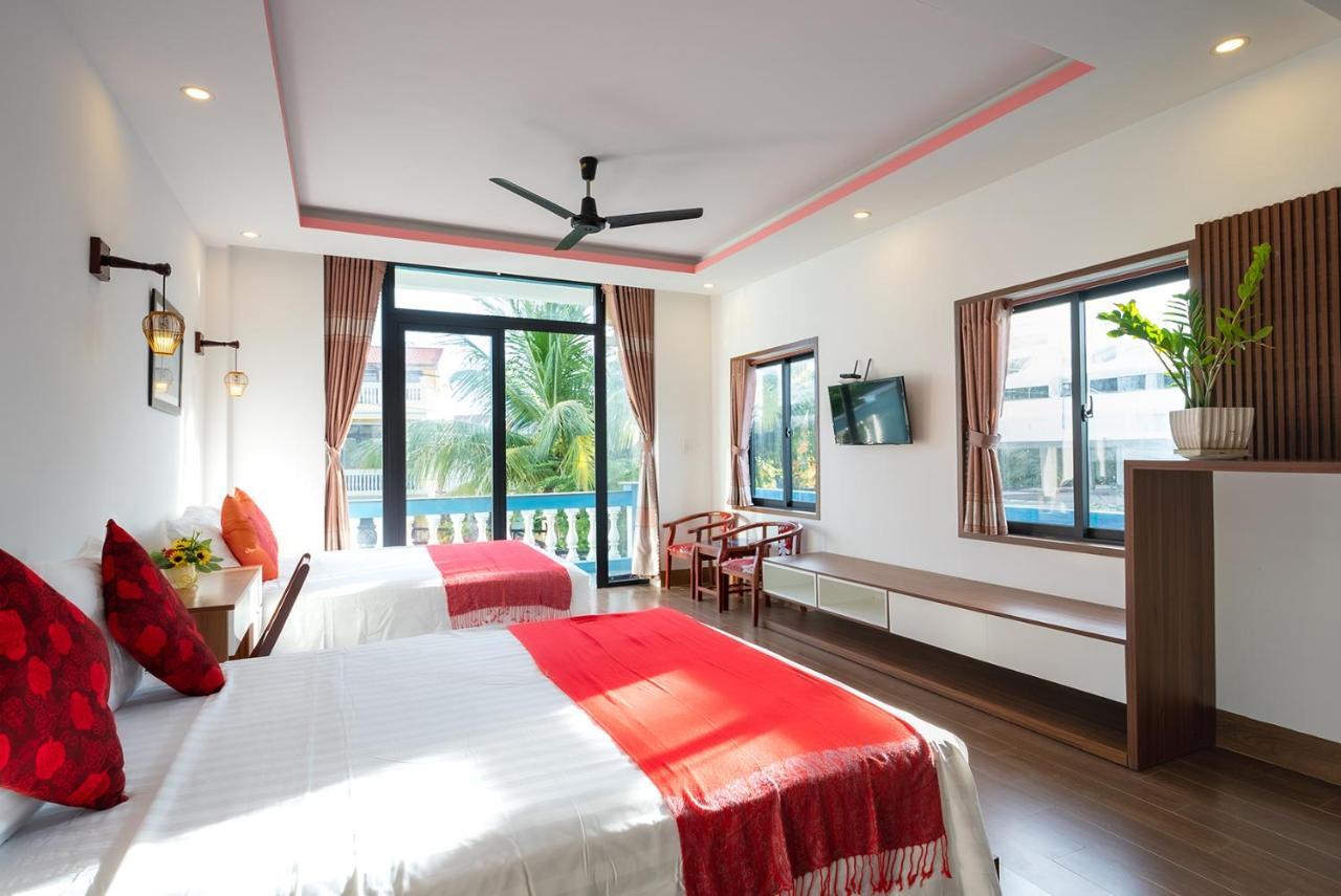 Hung Do Beach Homestay Хойан Экстерьер фото